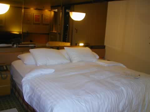 Suite ready for bed