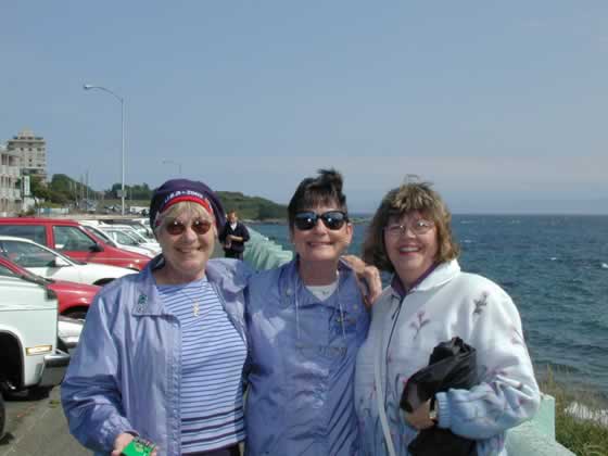 June, Shirley and me